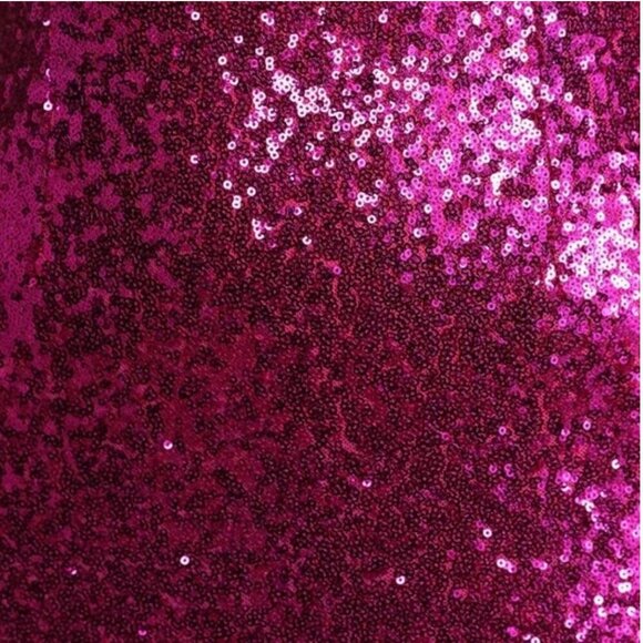 LULU'S Magenta Sequin Bodycon Dress with 3/4 Sleeves, Size Small NEW WITH TAG! - Picture 5 of 5